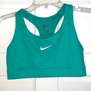 Teal Nike Dri-Fit Sports Bra